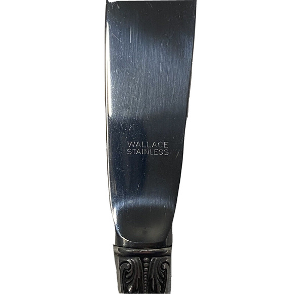 Wallace Sir Christopher Sterling Silver Butter Knife 9" NO MONO Replacement - Picture 5 of 7